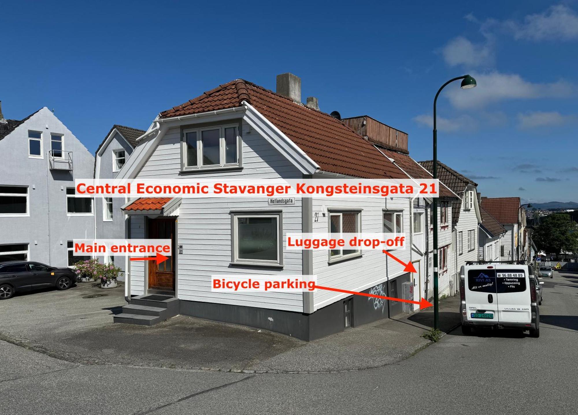 Central Economic Stavanger Kongsteinsgata Exterior foto